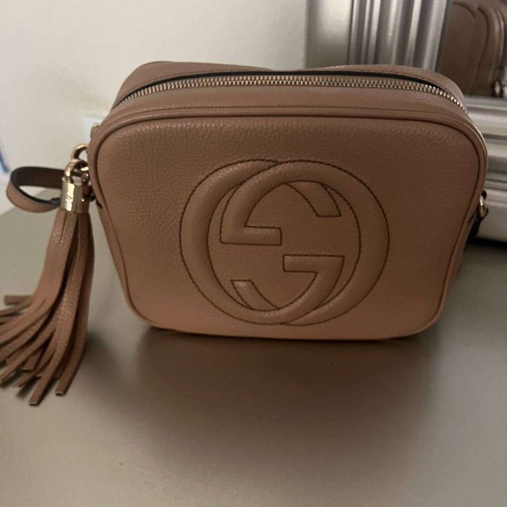 Gucci Soho Tan Bag Authentic